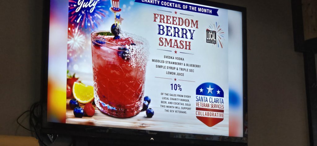 The Local pub and grill - Charity Cocktail